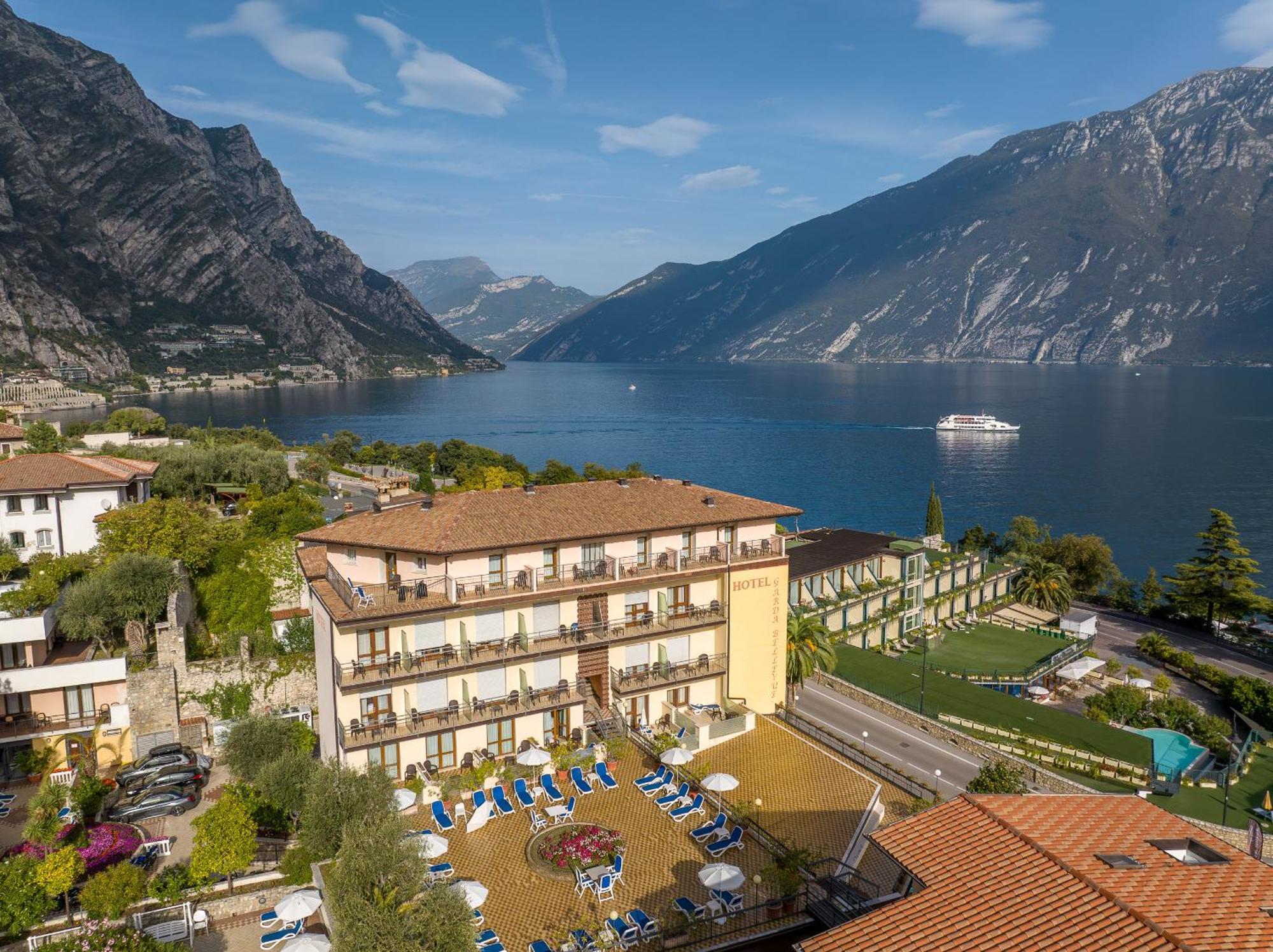 Hotel Garda Bellevue Limone sul Garda Esterno foto